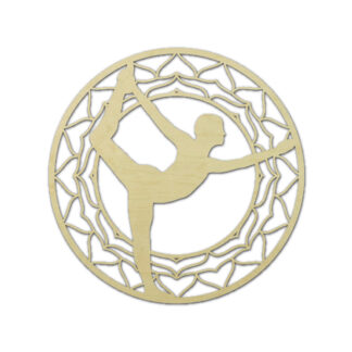 Yoga Asana Tänzer Bild Symbol